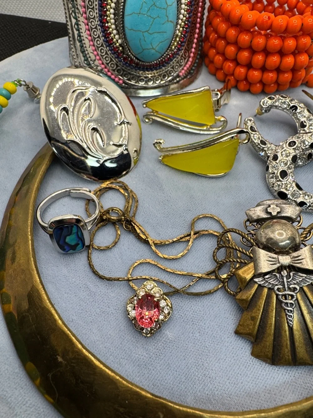 Jewelry Lot: 10 Items. ALL WEARABLE! - Picture 5 of 9